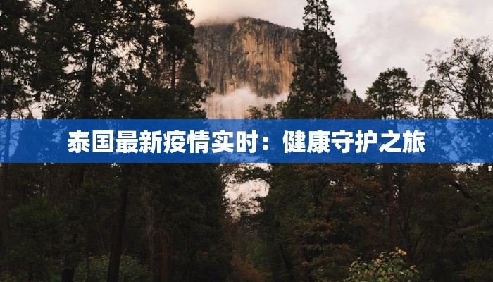 泰国最新疫情实时：健康守护之旅