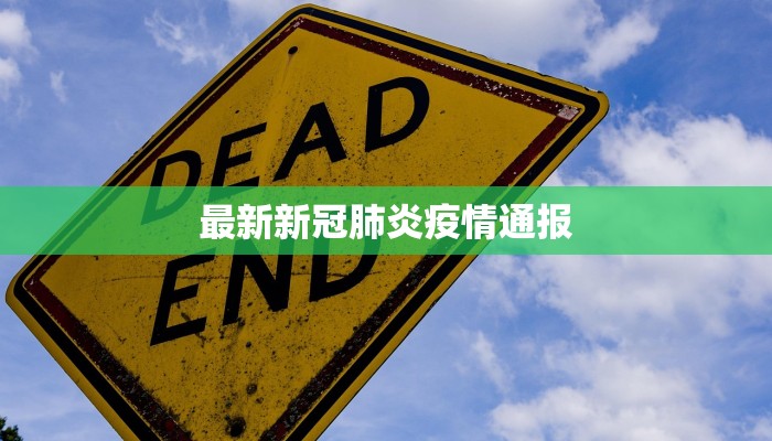 最新新冠肺炎疫情通报