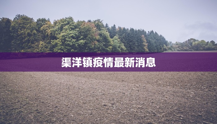 渠洋镇疫情最新消息