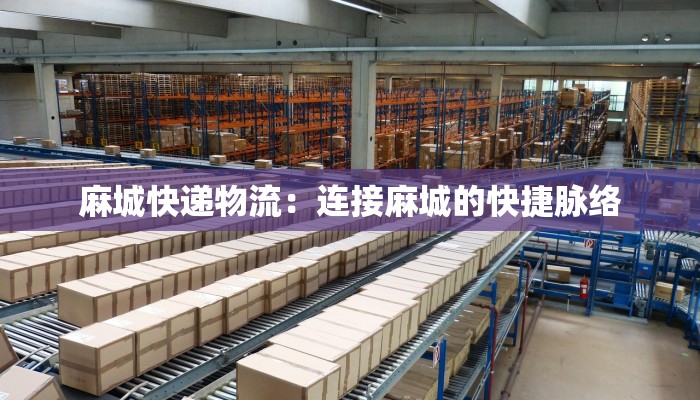 麻城快递物流：连接麻城的快捷脉络