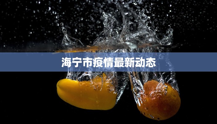 海宁市疫情最新动态 海宁市疫情最新动态