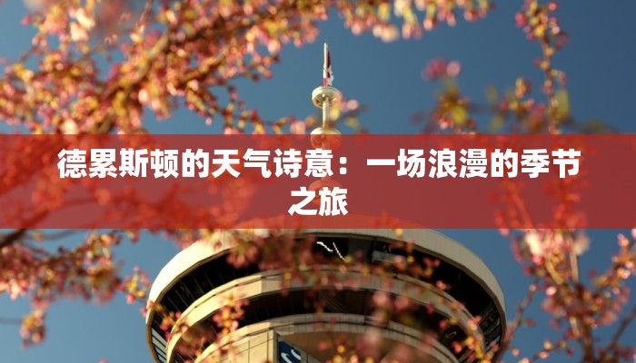 德累斯顿的天气诗意:一场浪漫的季节之旅 德累斯顿的天气诗意:一场浪漫的季节之旅